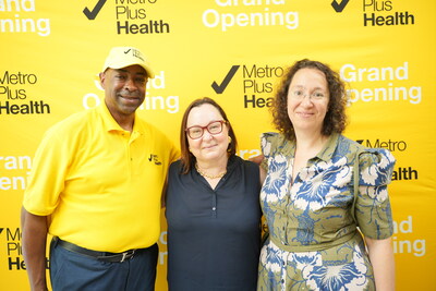 From Left to Right: Roger Milliner, Chief Growth Officer of MetroPlusHealth; Dr. Talya Schwartz, President & Chief Executive Officer of MetroPlusHealth; Svetlana Lipyanskaya, Chief Executive Officer of NYC Health + Hospitals/South Brooklyn Health