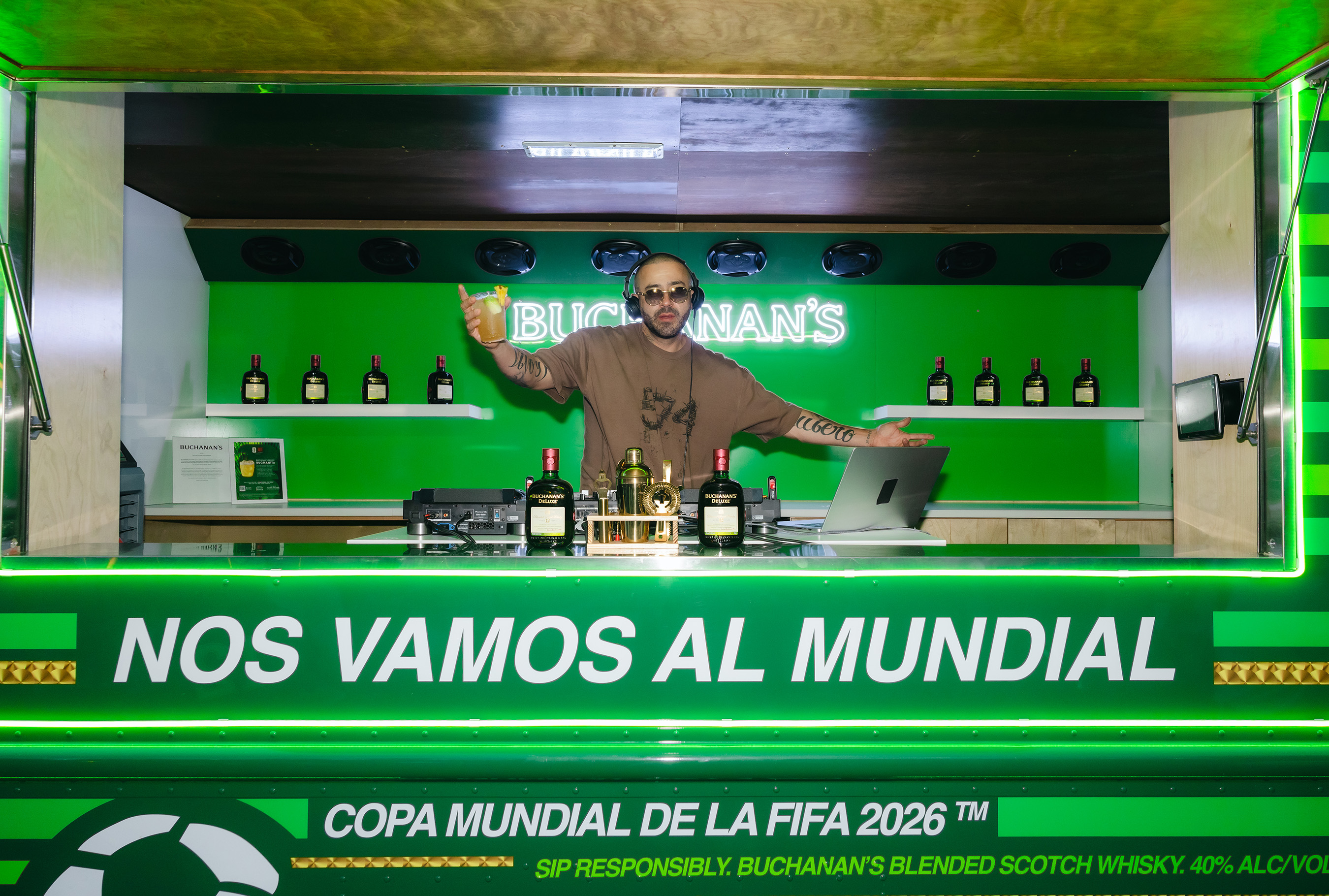 Iconic Clombian DJ Pope ends of the Buchamión tour in New York at BK Backyard Bar, amping up the crowd to celebrate Latino passion for fútbol and bringing the energy ahead of the FIFA World Cup 2026™ Iconic Clombian DJ Pope ends of the Buchamión tour in New York at BK Backyard Bar, amping up the crowd to celebrate Latino passion for fútbol and bringing the energy ahead of the FIFA World Cup 2026™