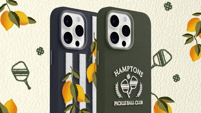 The new OtterBox Cactus Leather Embroidery Collection brings Hamptons’ summer vibes to life with vibrant textures, bold color contrasts and the luxurious feel of Desserto's plant-based leather.