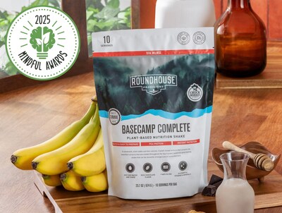 Roundhouse Provisions Basecamp Complete is a delicious, plant-based chocolate meal replacement shake designed to deliver complete nutrition in a pinch. Packed with 28 essential vitamins and minerals, this easy-to-prepare shake offers the ideal balance of high-quality protein, healthy fats, fiber, and complex carbohydrates to fuel your body and mind — anytime, anywhere.