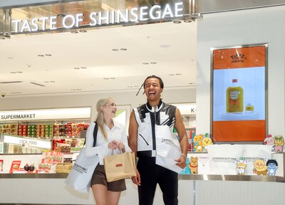 Shinsegae Duty Free unveils "Taste of Shinsegae" at its Myeongdong flagship store.