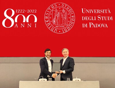 Prof. Gang Shen(right), Professor Antonio Luigi Tiberio Gracco(left)