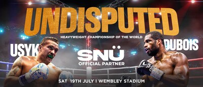 SNU Nicotine Pouches is Official Partner of Usyk vs Dubois II