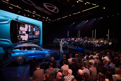 Scene from Chery's brand and product launch in Poland Scene from Chery's brand and product launch in Poland