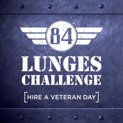 #84LungesChallenge and #HireAVeteran