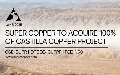 Cover Image (CNW Group/Super Copper Corp.)