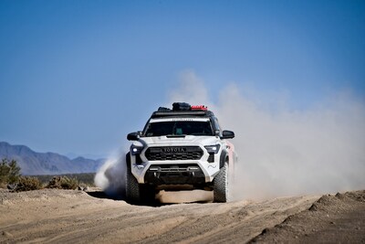 Toyota Charts Course for the 2025 Rebelle Rally (PRNewsfoto/Toyota Motor North America)