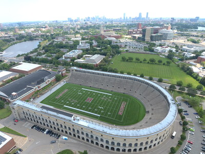 IRONTURF has been installed at Harvard Stadium by GeoSurfaces, A TenCate Company.