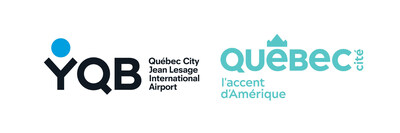Québec City Jean Lesage International Airport and Québec cité logos (CNW Group/Aéroport de Québec Inc.)