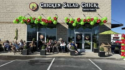 Photo of a Chicken Salad Chick Grand Opening in 2025.