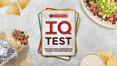 Chipotle IQ returns with over $1 million in free Chipotle for Rewards Members.