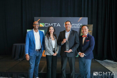 CMTA presented the 2024 Coolest Thing Made in California award to Northrop Grumman, for the world’s fastest microchip, on October 18, 2024. More photos available upon request.
