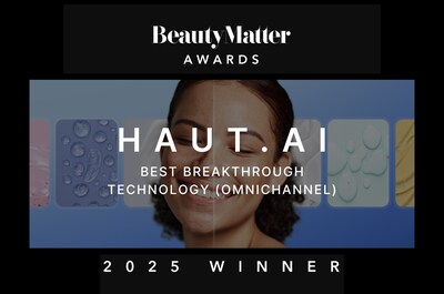 Haut.AI Beauty Matter Award Winner