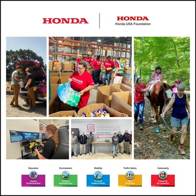 In 2025, Honda and the Honda USA Foundation contributed over $16.5 million to support programs across the U.S. that align with Honda's five CSR pillars: Education, Environment, Mobility, Traffic Safety, and Community.