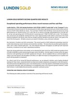 LUNDIN GOLD REPORTS SECOND QUARTER 2025 RESULTS (CNW Group/Lundin Gold Inc.)