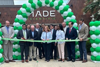 Industry leaders, government officials, and community stakeholders join Made Scientific to celebrate grand opening of flagship cell therapy manufacturing facility.
