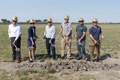 Brian Lindoerfer​, Associate Vice Chancellor for Facilities Management, CU Boulder; Cara Carmichael, Associate Vice Chancellor for Sustainability, CU Boulder; Chris Ewing, Vice Chancellor for Infrastructure and Resilience, CU Boulder; Matt Brenn, Director, Community Solar Subscriptions, Pivot Energy; Mat Elmore, Senior Vice President, Strategic Accounts, Pivot Energy; Isaiah Grayck, Project Manager, Pivot Energy