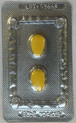 Counterfeit Cialis 20 mg (CNW Group/Health Canada (HC))