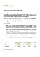 ShaMaran Reports Second Quarter 2025 Results (CNW Group/ShaMaran Petroleum Corp.)