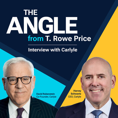 Left to right: David Rubenstein, Co-Founder and Co-Chairman of the Board, and Harvey Schwartz, CEO and Director of Carlyle