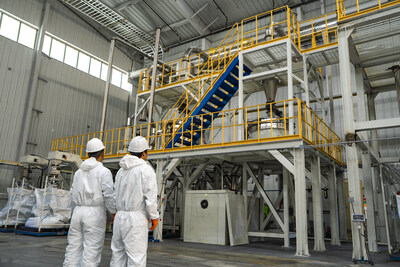 Engineers oversee advanced battery recycling operations at PNE’s Chester, SC facility. (PRNewsfoto/Princeton NuEnergy)