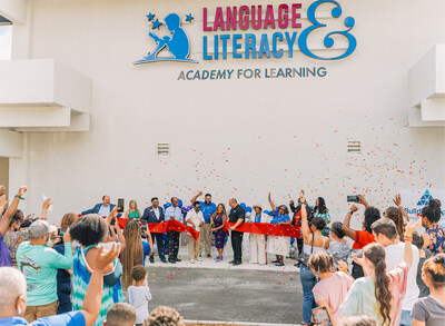 Language and Literacy Academy for Learning Community Joined by Local Leaders and Building Hope Executives As They Cut the Ribbon on New School Facility in Winter Haven, Fla.
Photo courtesy of Building Hope