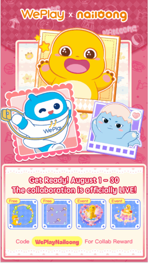 WePlay Teams Up with Popular IP “NaiLoong” for a Triple Treat Summer Fiesta