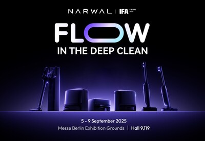 Flow In The Deep Clean - Narwal IFA 2025 Flow In The Deep Clean - Narwal IFA 2025