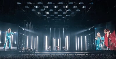 Witness a visual and musical spectacle at the ABBA Voyage concert in London.