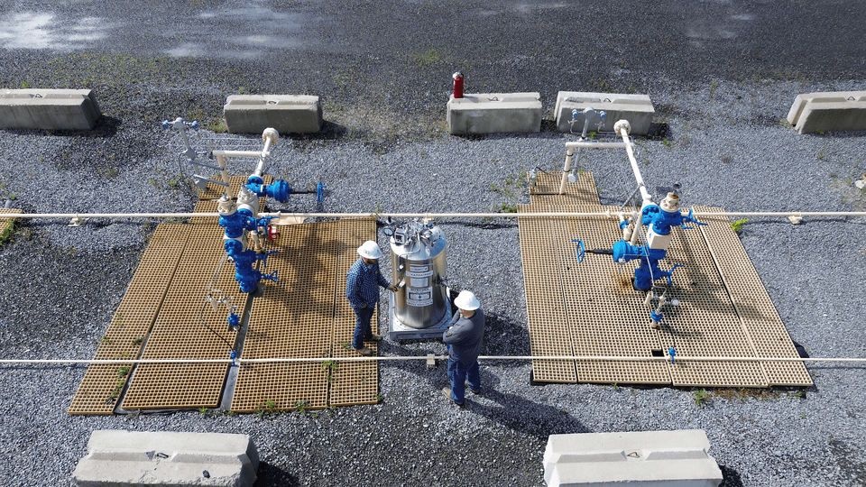 Kathairos Liquid Nitrogen System Deployed at Wellsite