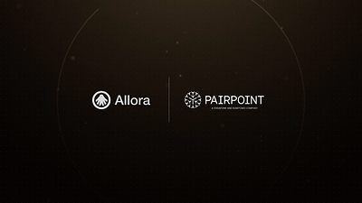 Allora Labs and Pairpoint by Vodafone to Build a Predictive Intelligence Layer for the Economy of Things. Allora Labs and Pairpoint by Vodafone to Build a Predictive Intelligence Layer for the Economy of Things.