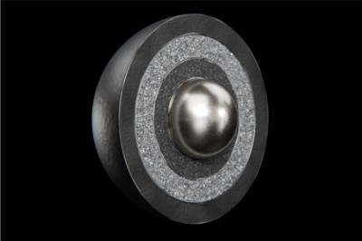 Rendering of a TRISO thorium fuel kernel that will be produced by AMPERA