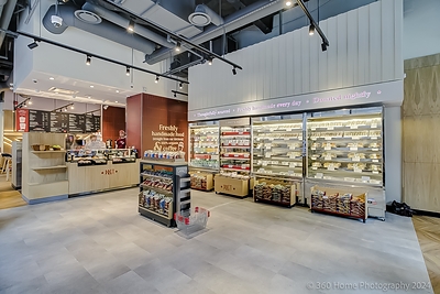 Inside the Pret Shop on Adelaide Street in downtown Toronto