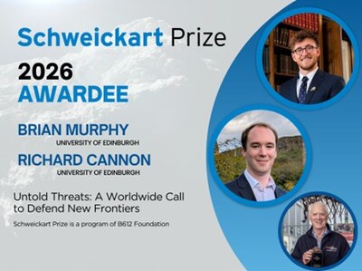 B612 Foundation Announces 2026 Winner of the Schweickart Prize