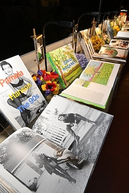 The winning books were lavishly displayed at the 2026 Booktique Awards at Chateau Marmont on June 9, 2026 in Los Angeles, California. (Photo by John Sciulli/Getty Images for Booktique)