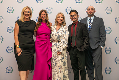 From left: Christina Rocha, Jessica Arenholz, Elena Whitemarsh, Ken Patrick, and Zachary Willy at the Brookdale Excellence Awards in Clearwater, Fla. on June 10, 2026.
