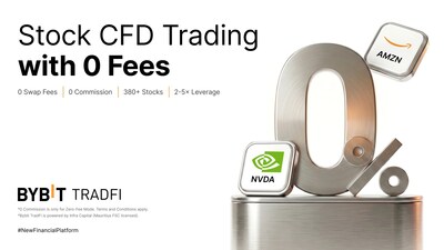 Bybit TradFi Doubles Down on Zero-Fee Stock CFD Trading: 0 Commission + 0 Swap Fee Bybit TradFi Doubles Down on Zero-Fee Stock CFD Trading: 0 Commission + 0 Swap Fee