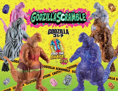 Godzilla Scramble (CNW Group/Bandai Namco Toys & Collectibles America Inc.)
