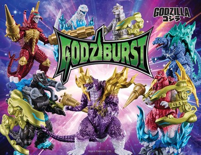 Godziburst (CNW Group/Bandai Namco Toys & Collectibles America Inc.)