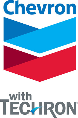 Chevron with Techron logo (PRNewsfoto/Chevron)