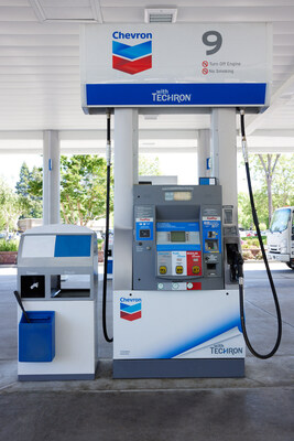 Gas Pump: Techron® is included in every grade of Chevron gasoline (PRNewsfoto/Chevron)