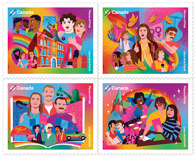 Canada’s 2SLGBTQIA+ pioneers commemorated in new stamp issue