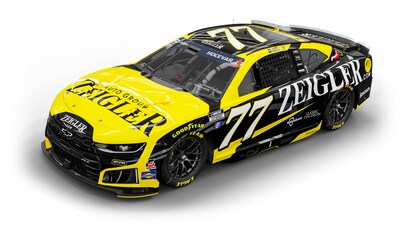 Carson Hocevar to pilot the Zeigler.com No. 77 Chevy Camaro ZL1 at the Firekeepers Casino 400 on Sunday, June 7, 2026
Courtesy: Spire Motorsports Carson Hocevar to pilot the Zeigler.com No. 77 Chevy Camaro ZL1 at the Firekeepers Casino 400 on Sunday, June 7, 2026
Courtesy: Spire Motorsports