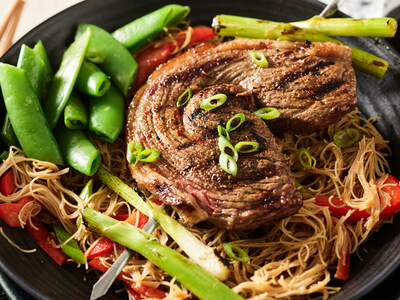 Coulotte Steak Pancit courtesy of BeefItsWhatsForDinner.com. Coulotte Steak Pancit courtesy of BeefItsWhatsForDinner.com.