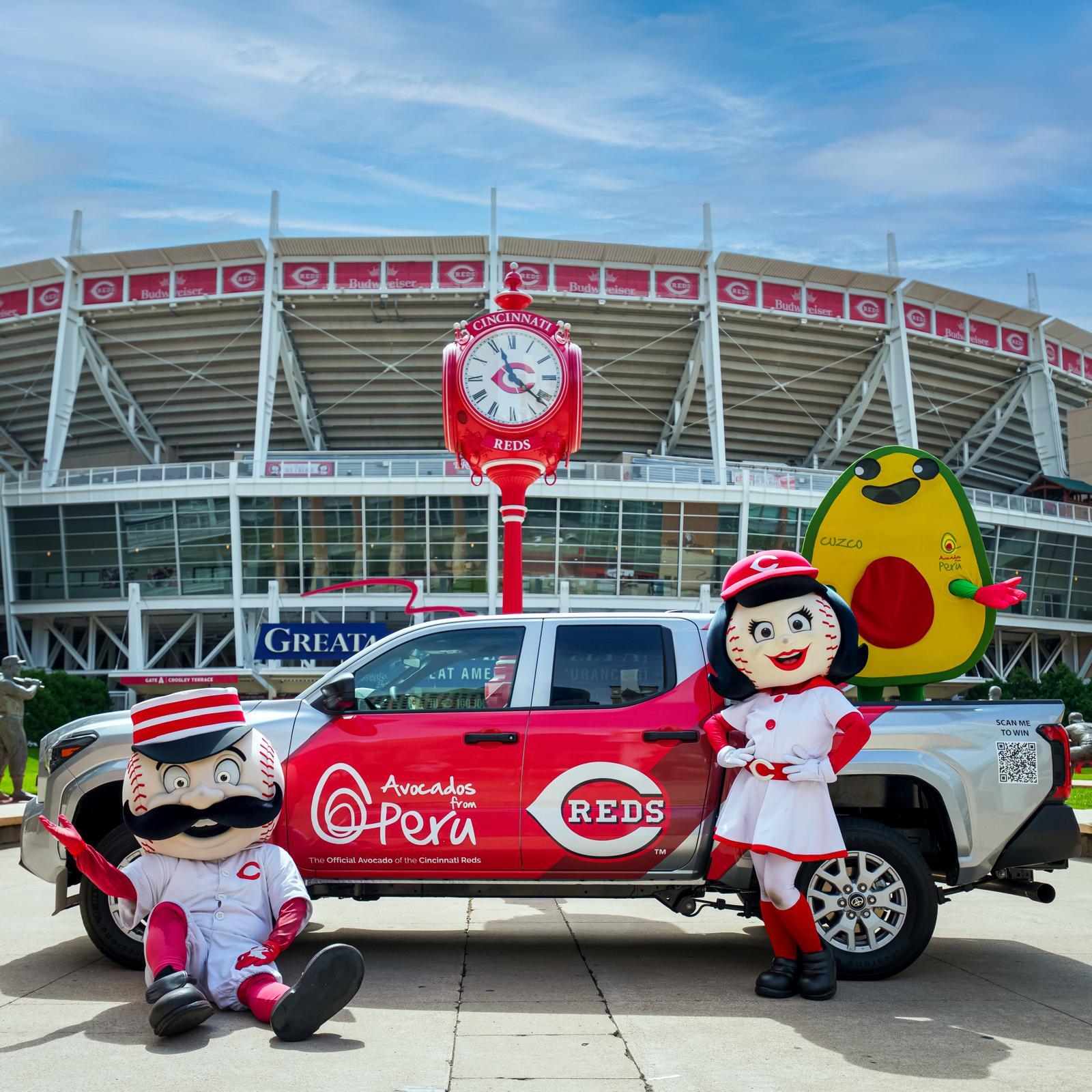 Cincinnati Reds and Avocados From Peru Launch Ultimate Summer Baseball Sweepstakes Featuring Toyota Tacoma Grand Prize
