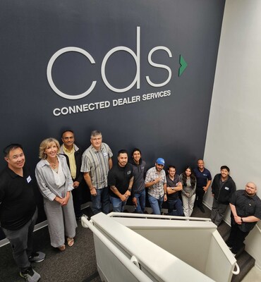 CDS employees participate in one of the first training sessions held at the company’s expanded Irvine headquarters, which includes dedicated training areas designed to support employee development, dealer education, and cross-functional collaboration.