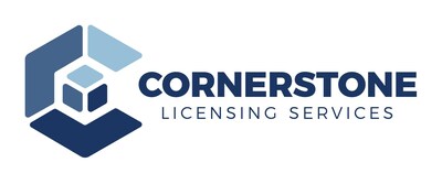 Cornerstone Licensing Services logo (PRNewsfoto/Cornerstone Licensing Services)