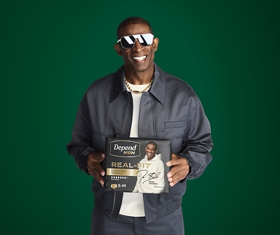 DEPEND® AND DEION “COACH PRIME”SANDERS ENCOURAGE PROACTIVE CARE
DURING MEN’S HEALTH MONTH
