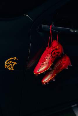 Dodge and Under Armour unleash a high-octane collection spanning apparel, footwear and accessories.
