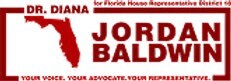 Dr. Diana Jordan-Baldwin Campaign Logo Dr. Diana Jordan-Baldwin Campaign Logo